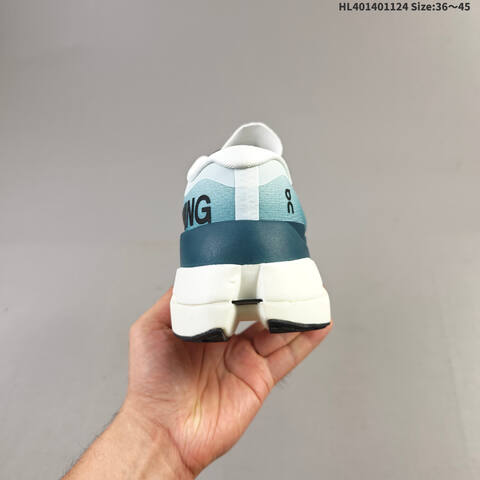 On Running Cloudboom Max 3 MF30314651 White Light Blue Black EU 36-45 Running Shoe Running Sneakers - Unisex (BS-69774)