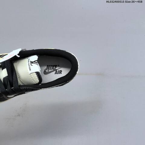 Jordan Air Jordan 1 Low Black White Cream EU 36-45 Lifestyle - Unisex (BS-65959)