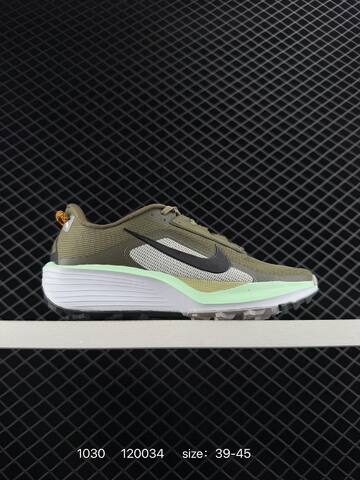 Nike ReactX Pegasus Trail 6 Olive Green Black White Mint EU 39-45 - Unisex (BS-74474)