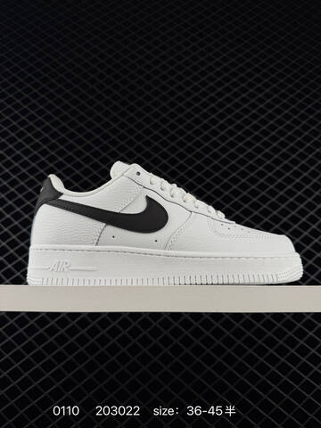 Nike Air Force 1 Low 07 White Black EU 36-45 Lifestyle - Unisex (BS-73211)