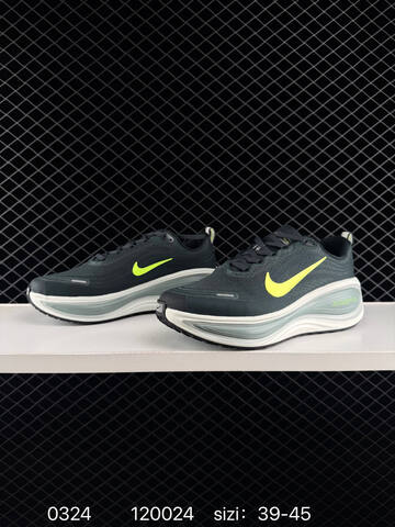 Nike Vomero Plus ReactX Air Zoom Dark Grey Neon Yellow White Grey EU 39-45 Running - Unisex (BS-72488)