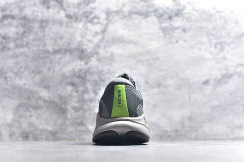 HOKA Rincon 4 Dark Grey Neon Green Light Grey Black Running Shoe Running Sneakers BS-59411