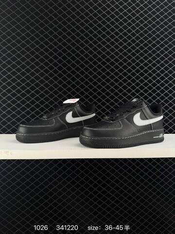 Nike Air Force 1 07 Black White EU 36-45 5 Lifestyle - Unisex (BS-74548)