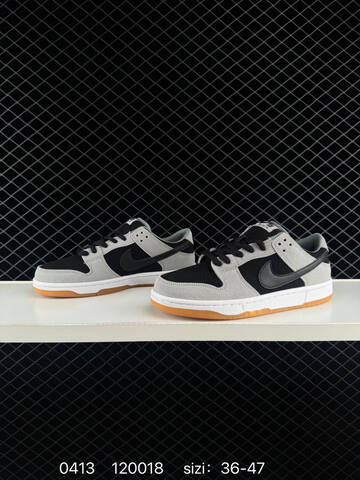 Nike SB Dunk Low Pro HF3063-001 Black Grey White Gum EU 36-47 Skate - Unisex (BS-72138)