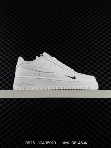 Nike Air Force 1 07 White Black Silver EU 36-45 Sneaker - Unisex (BS-70595)