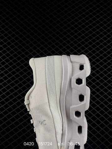 On Cloudmonster 2 Light Grey White EU 36-45 Running Shoe Running Sneakers - Unisex BS-85345