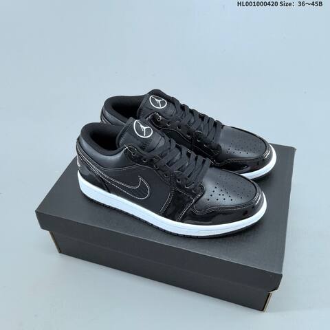 Jordan Air Jordan 1 Low SE ASW Black White EU 36-45 Casual - Unisex (BS-66124)