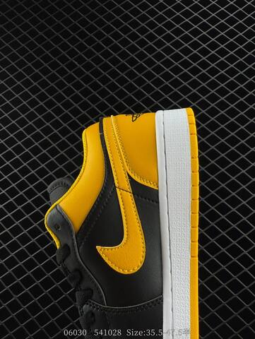 Jordan Air Jordan 1 Low Yellow Ochre Black Yellow White EU 35 5-47 5 Sneaker - Unisex BS-81125