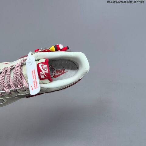 Nike Air Force 1 Low Sail White Red EU 36-45 Sneaker - Unisex BS-61709