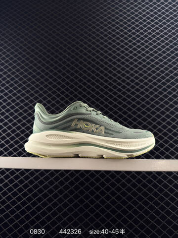 HOKA ONE ONE Skyline Float X Sage Green Off White Pale Yellow EU 40-45 Running Shoe Running Sneakers Men s BS-86467