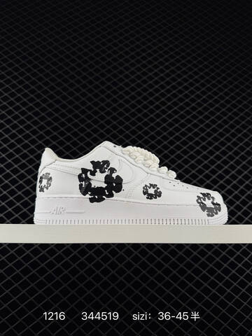 Nike Air Force 1 Low Black White EU 36-45 5 Lifestyle - Unisex (BS-73660)