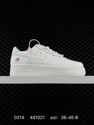 Nike Air Force 1 07 Low Sail White Pink Burgundy EU 36-45 Lifestyle - Unisex (BS-72647)