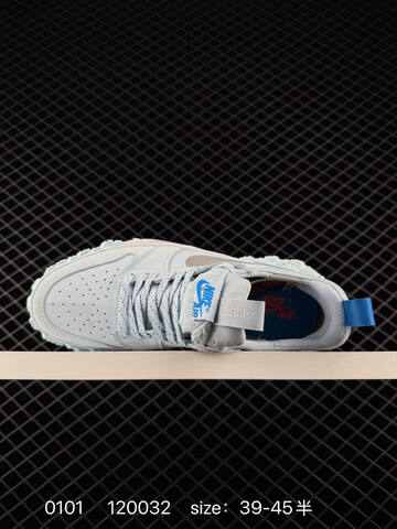 Jordan Air Jordan 1 Low Element Gore Tex Light Blue Grey Blue White EU 39-45 Trail Shoe - Unisex (BS-79921)