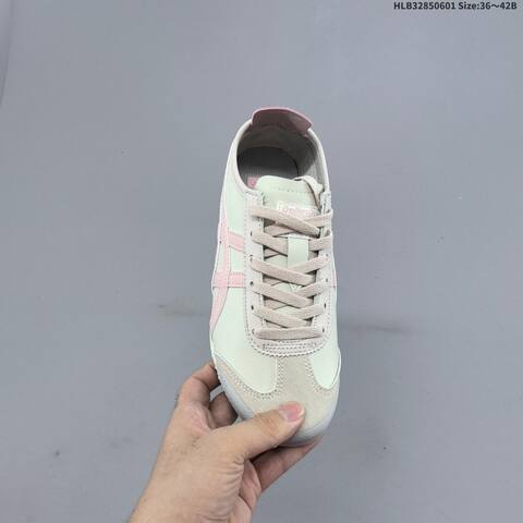 Onitsuka Tiger Mexico 66 Cream Light Pink Beige EU 36-42 Sneaker Casual Sneakers - Unisex (BS-68776)