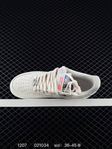 Nike Air Force 1 Sail White With Red Accents EU 36-45 Lifestyle - Unisex (BS-73820)