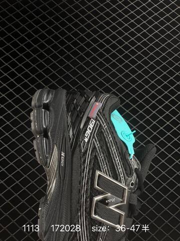 New Balance 1906R U1906ROA Black Metallic Silver EU 36-47 Sneaker - Unisex (BS-82596)