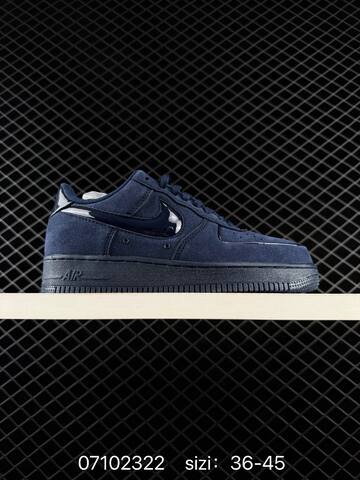 Nike Air Force 1 07 Low Navy Blue EU 36-45 Casual - Unisex (BS-70306)
