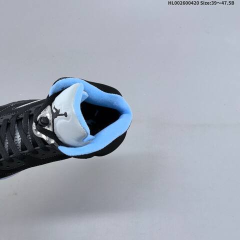 Jordan Air Jordan 5 Retro Black University Blue 39-47 5 Basketball - Unisex (BS-66118)