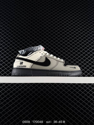 Nike SB Dunk Low Undefeated Black Off White Grey EU 36-45 Skate - Unisex (BS-71582)