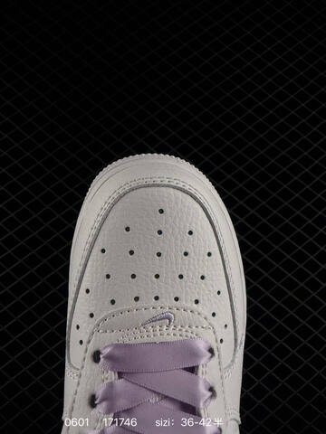 Nike Air Force 1 07 White Light Purple Light Blue Brown EU 36-42 Lifestyle - Unisex (BS-71061)