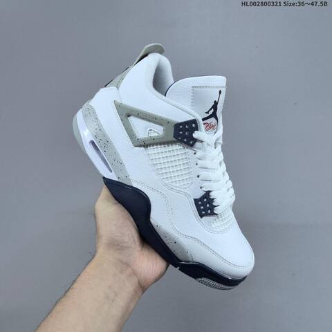 Air Jordan 4 Retro Midnight Navy AIR JORDAN 4 Aj4 Lifestyle BS-66484