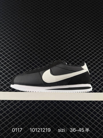 Nike Classic Cortez SE HF0263-001 Black White EU 36-45 5 Casual - Unisex (BS-73101)