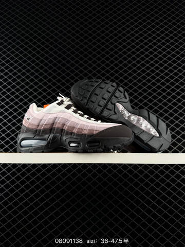 Nike Air Max 95 Off White Light Pink Mauve Dark Brown Black EU 36-47 5 Lifestyle - Unisex (BS-69868)