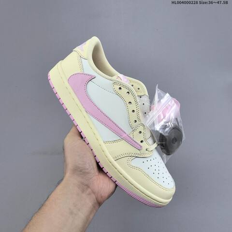 Travis Scott x Air Jordan 1 Low AIR JORDAN 1 Aj1 Lifestyle BS-66654
