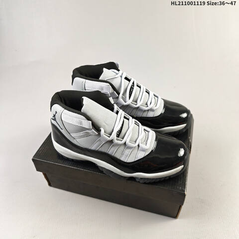 Jordan Air Jordan 11 Retro Low Concord Black White Cool Grey EU 36-47 Basketball - Unisex (BS-63489)