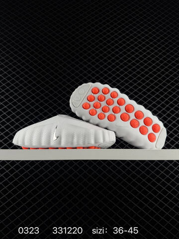 Nike Mind 001 Recovery Slide White With Orange Accents EU 36-45 Casual - Unisex (BS-72504)