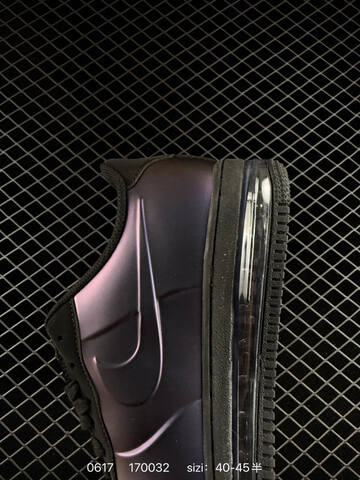 Nike Air Force 1 Low Air Max Iridescent Purple Black Clear EU 40-45 Sneaker - Men's (BS-70718)