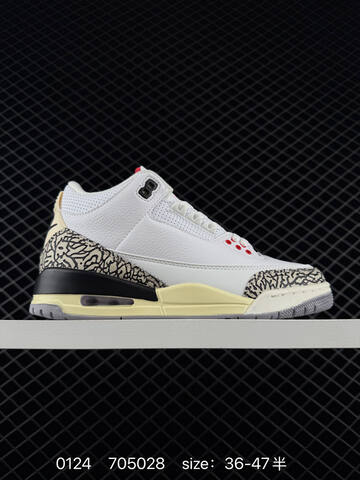 Jordan Air Jordan 3 Retro White Brown Pink Cream EU 36-47 Basketball Shoe - Unisex (BS-79778)