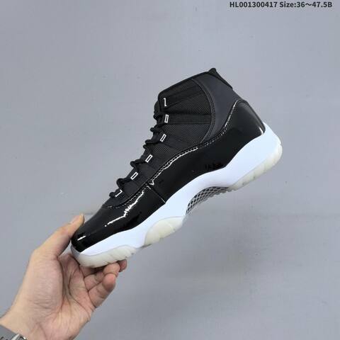 Jordan Air Jordan 11 Retro High 25th Anniversary Black White EU 36-47 5 Basketball - Unisex (BS-66154)