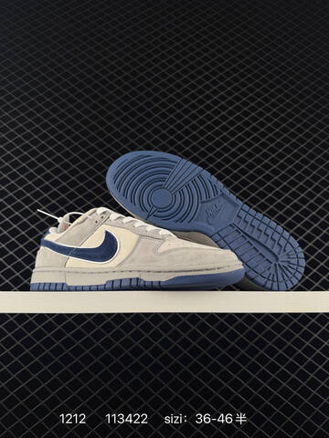 Nike SB Dunk Low Grey Black White With Red Laces EU 36-46 5 Skate - Unisex (BS-73759)