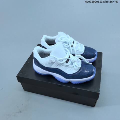 Jordan Air Jordan 11 Retro Low White University Blue EU 36-47 Basketball - Unisex (BS-65972)