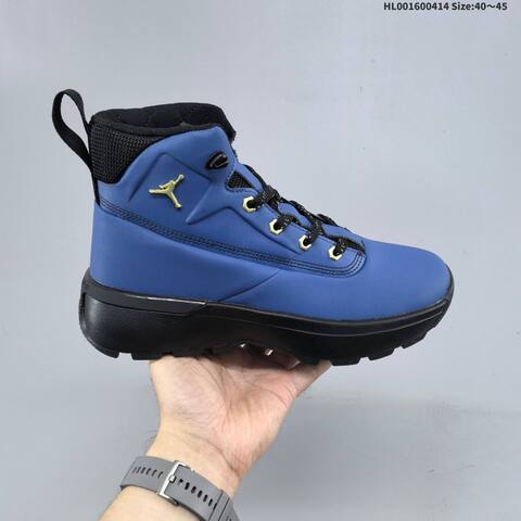 Jordan City Boot Blue Black Gold 40-45 Casual - Men's (BS-66193)