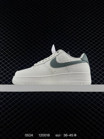 Nike Air Force 1 07 Low Off White Dark Green Red Gold EU 36-45 Lifestyle - Unisex (BS-71251)