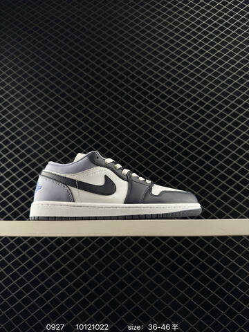 Jordan Air Jordan 1 Low White Black Brown Blue EU 36-46 Sneaker - Unisex (BS-80624)