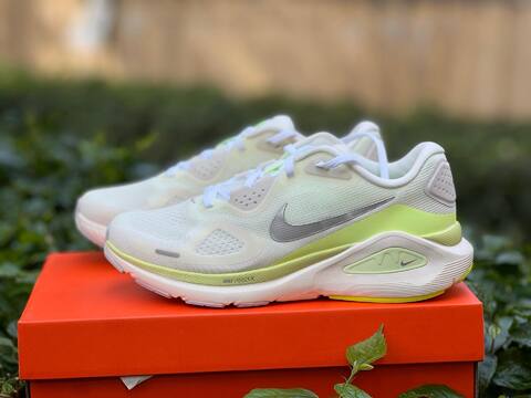 Nike Structure 26 HJ1101-103 Summit White Chrome US W 8 5 US M 7 EU 40 Running - Men's (BS-87059)