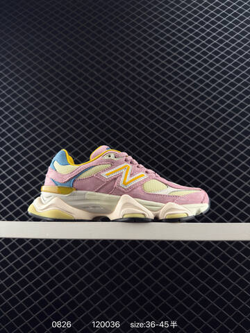 New Balance 9060 Pink Cream Yellow Blue White EU 36-45 Sneaker - Unisex (BS-82916)