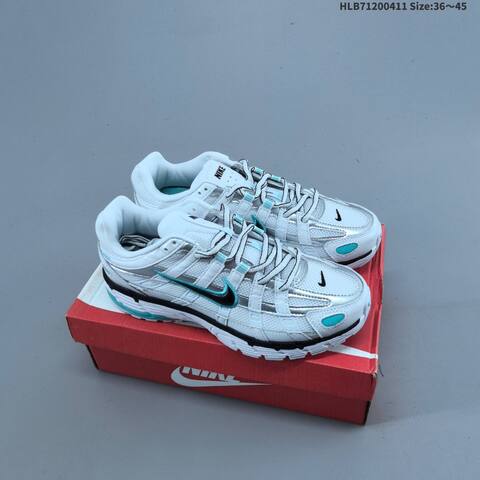 Nike P-6000 White Grey Black Cream EU 36-45 Running Shoe - Unisex (BS-60822)