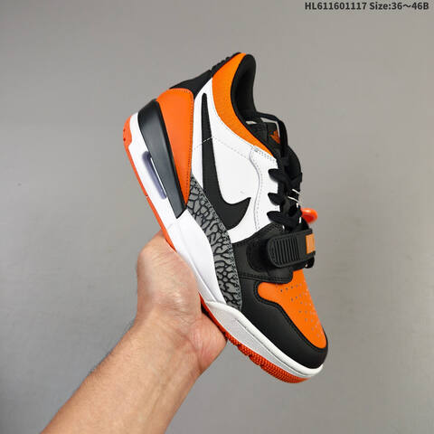 Jordan Air Jordan Legacy 312 Low Black White Orange 36 46 Lifestyle - Unisex (BS-63556)
