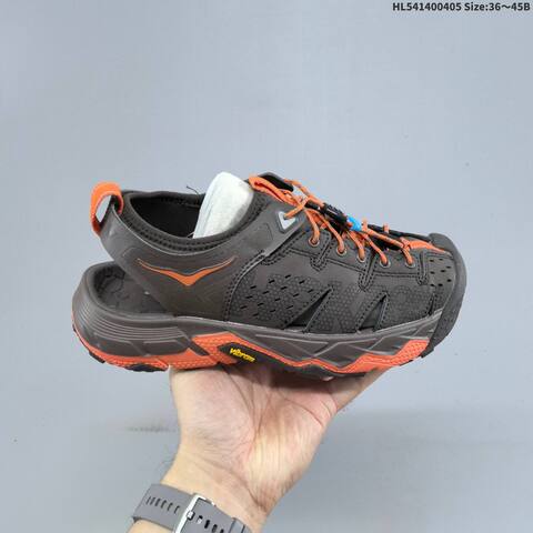 HOKA ONE ONE Tor Trafa Black Grey Blue Yellow EU 36-45 Trail Shoe Trail Running Sneakers - Unisex (BS-69358)