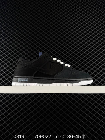 Nike SB Dunk Low Black White 36-45 Skate - Unisex (BS-72572)