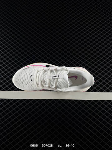 Nike Winflo 12 White Pink Orange Yellow Black EU 36-45 Running - Unisex (BS-70948)
