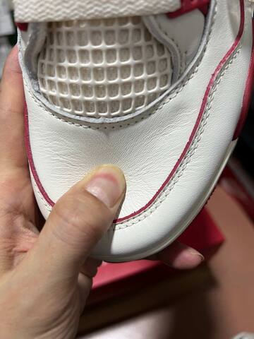 Jordan Air Jordan 4 Retro Valentines Day HV0823 108 Sail Sierra Red White Basketball Shoe BS-87263