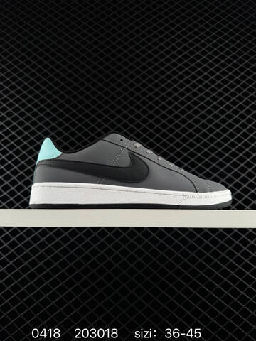 Nike Court Royale Low 2 White With Multiple Accent Color Options Light Blue Gum Black Red Teal EU 36-45 Casual - Unisex (BS-72019)