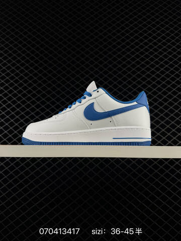 Nike Air Force 1 Low White Black EU 36-45 Lifestyle - Unisex (BS-70427)