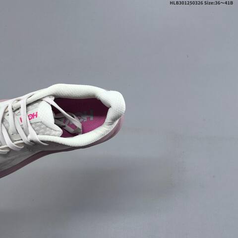 HOKA ONE ONE Bondi 8 Off White Light Pink EU 36-41 Running Shoe Running Sneakers - Unisex (BS-69374)