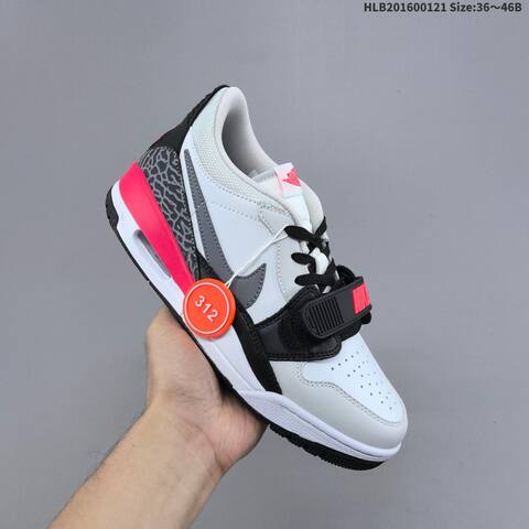 Jordan Air Jordan Legacy 312 White Black Grey Pink EU 36-46 Lifestyle - Unisex (BS-66908)